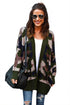 Sexy Attention Cotton Camo Pocketed Cardigan